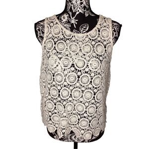 Forever 21 Plus Sizes Knit Boho Bohemian Tank Top Hippie Boho Indie
